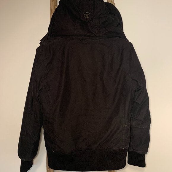 TNA Jackets & Coats Aritzia Tna Fur Lined Maverick Bomber Jacket